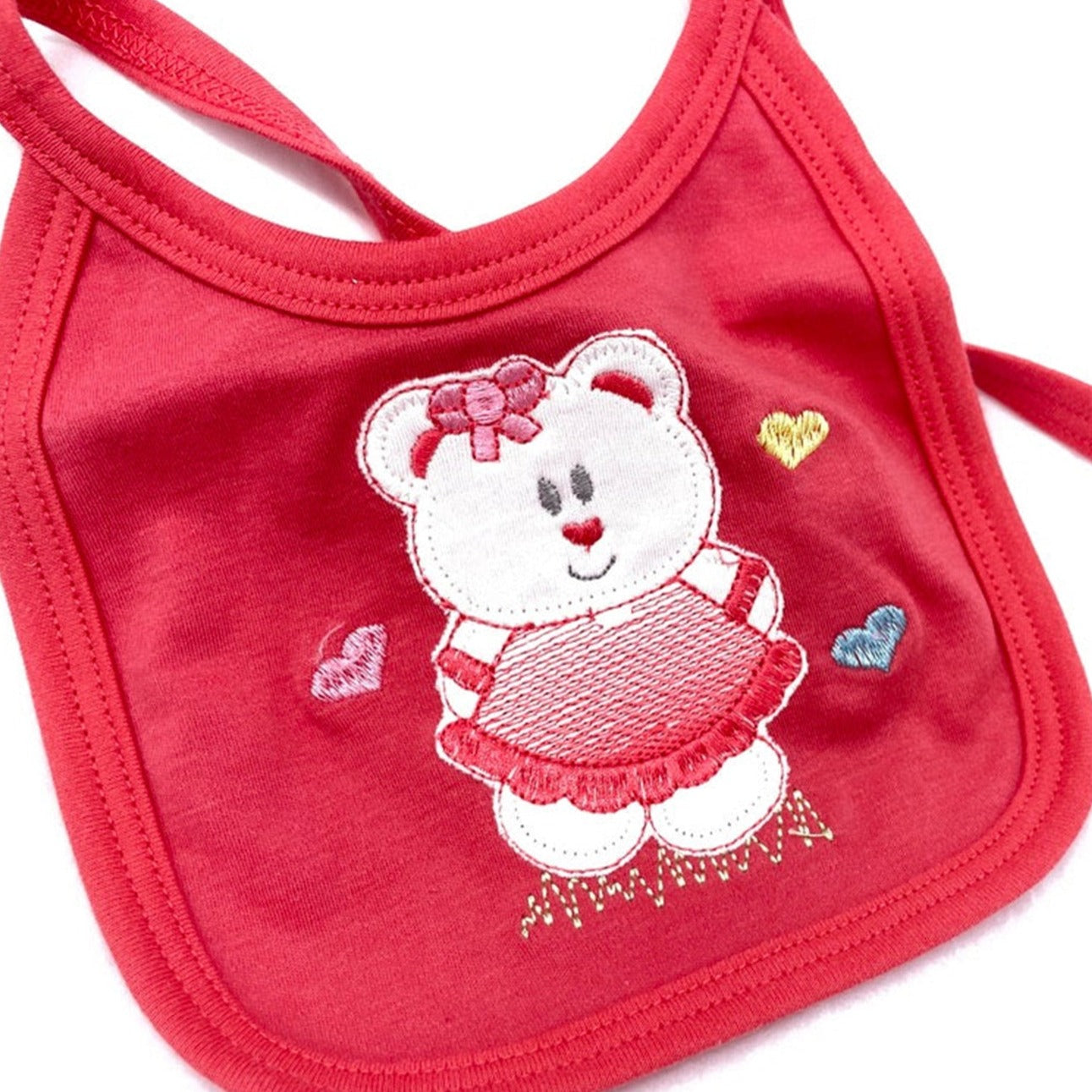 Coral Pacifier Holder Set