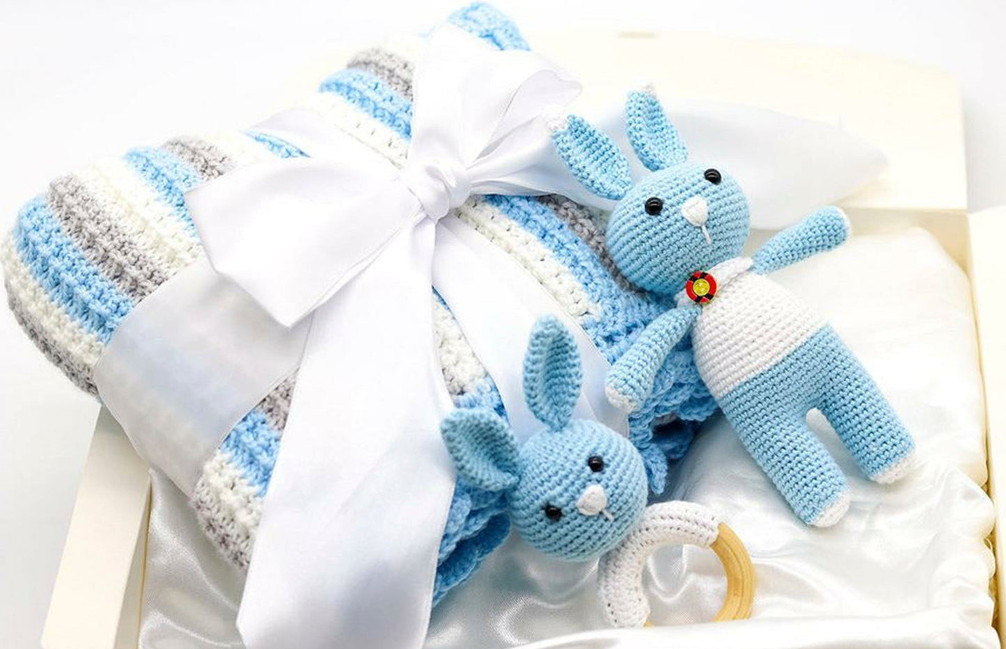 Bunny Blanket Set