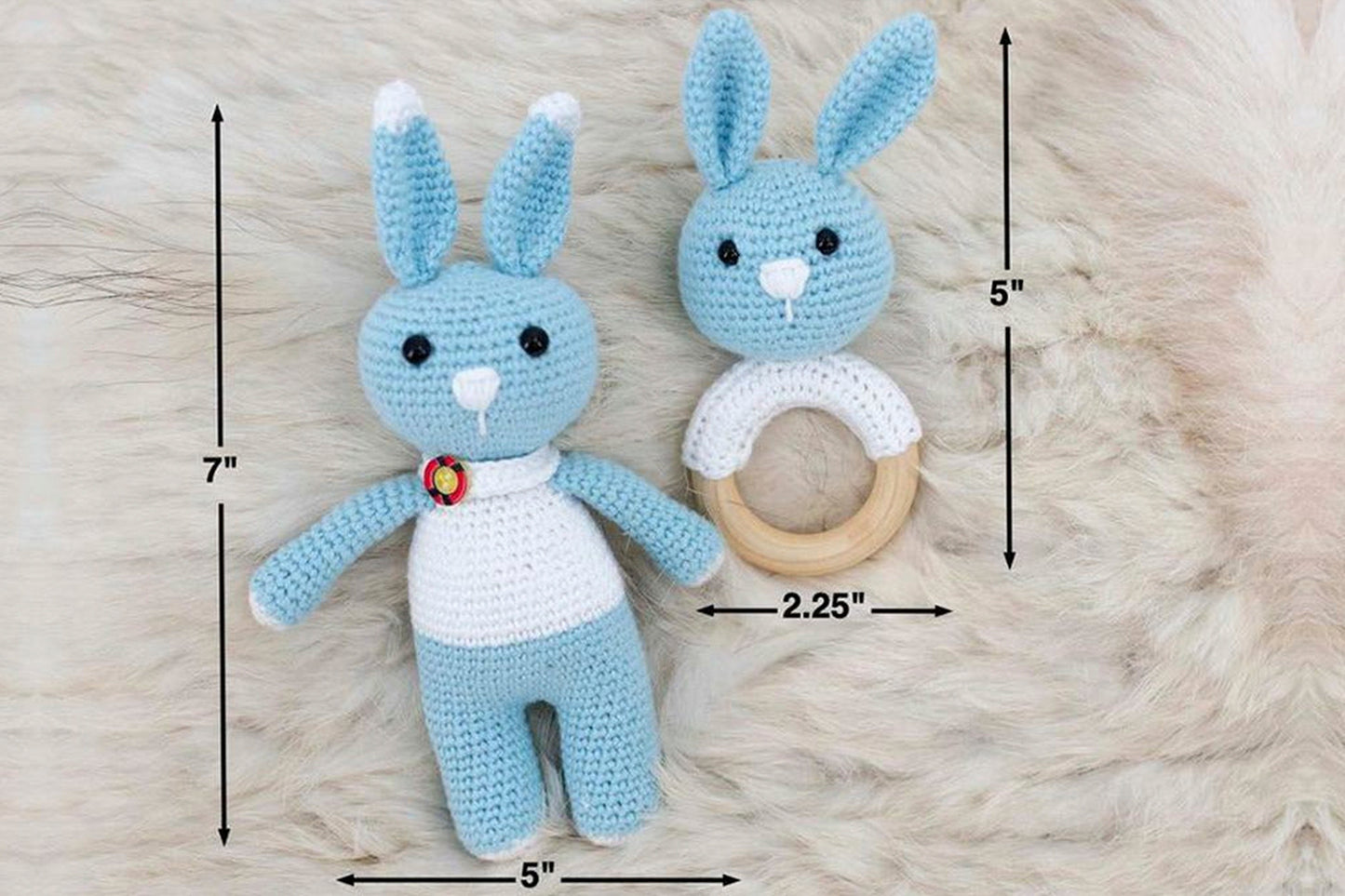 Bunny Blanket Set