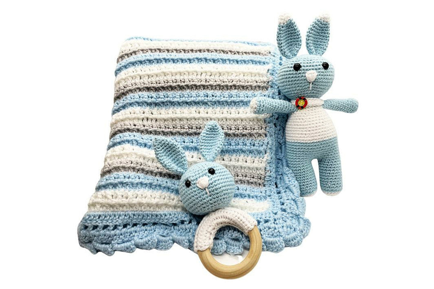 Bunny Blanket Set