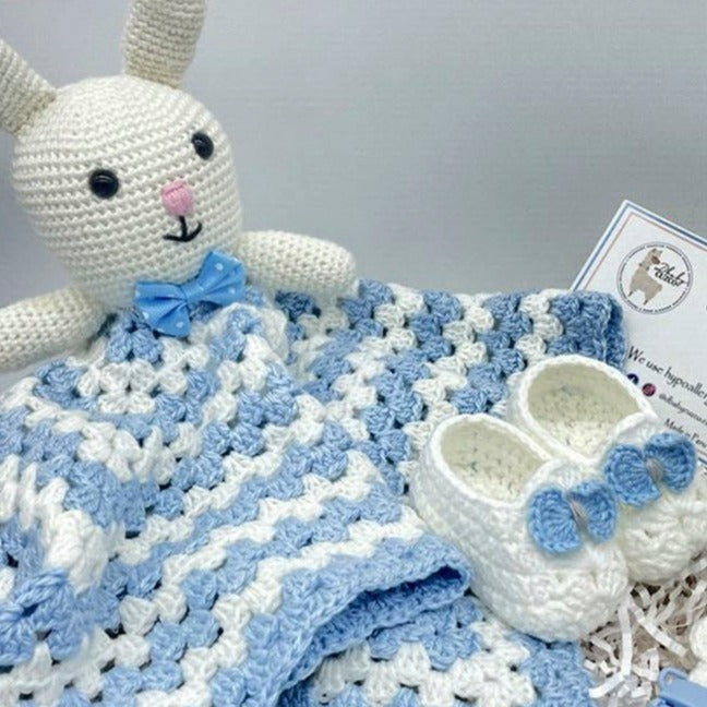 Bunny Safety Blanket Set