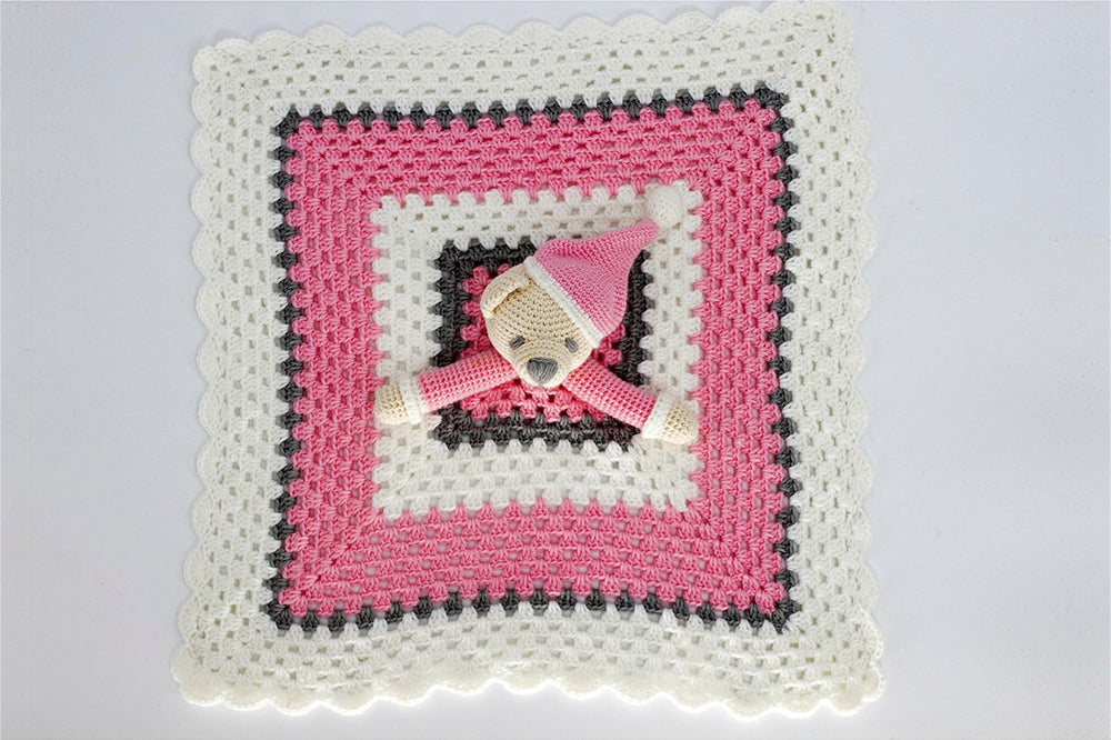 Pink Sleepyhead Security Blanket