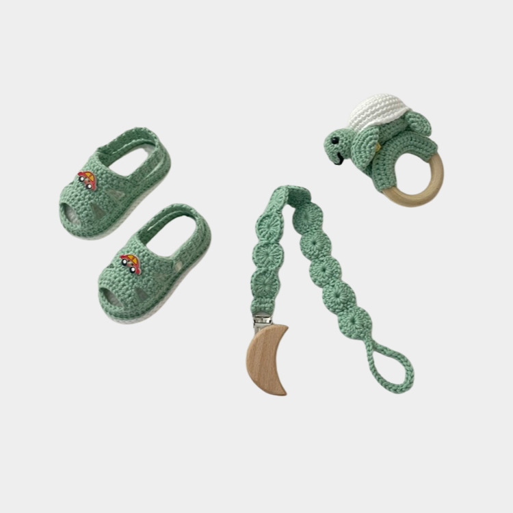 Green Turtle Gift Set