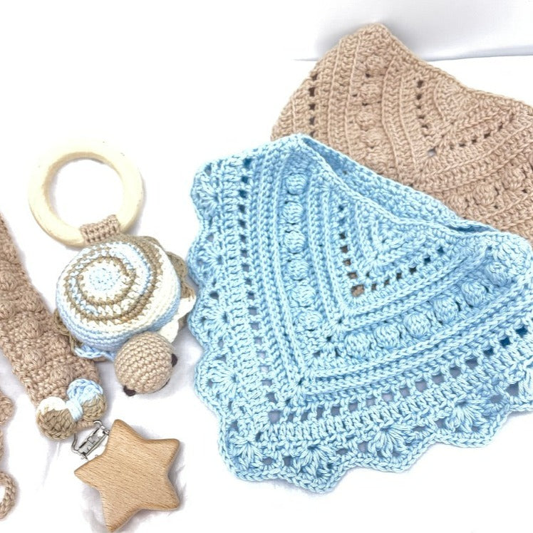 Blue Brown Turtle Set