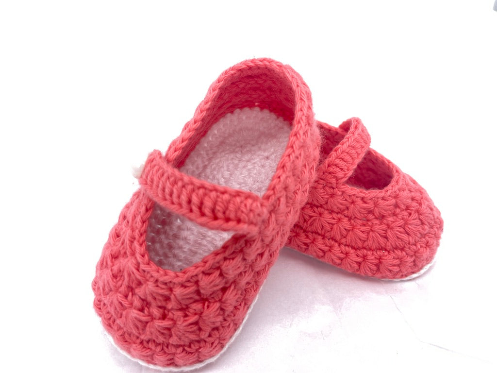 Coral Ballerinas 0-3M
