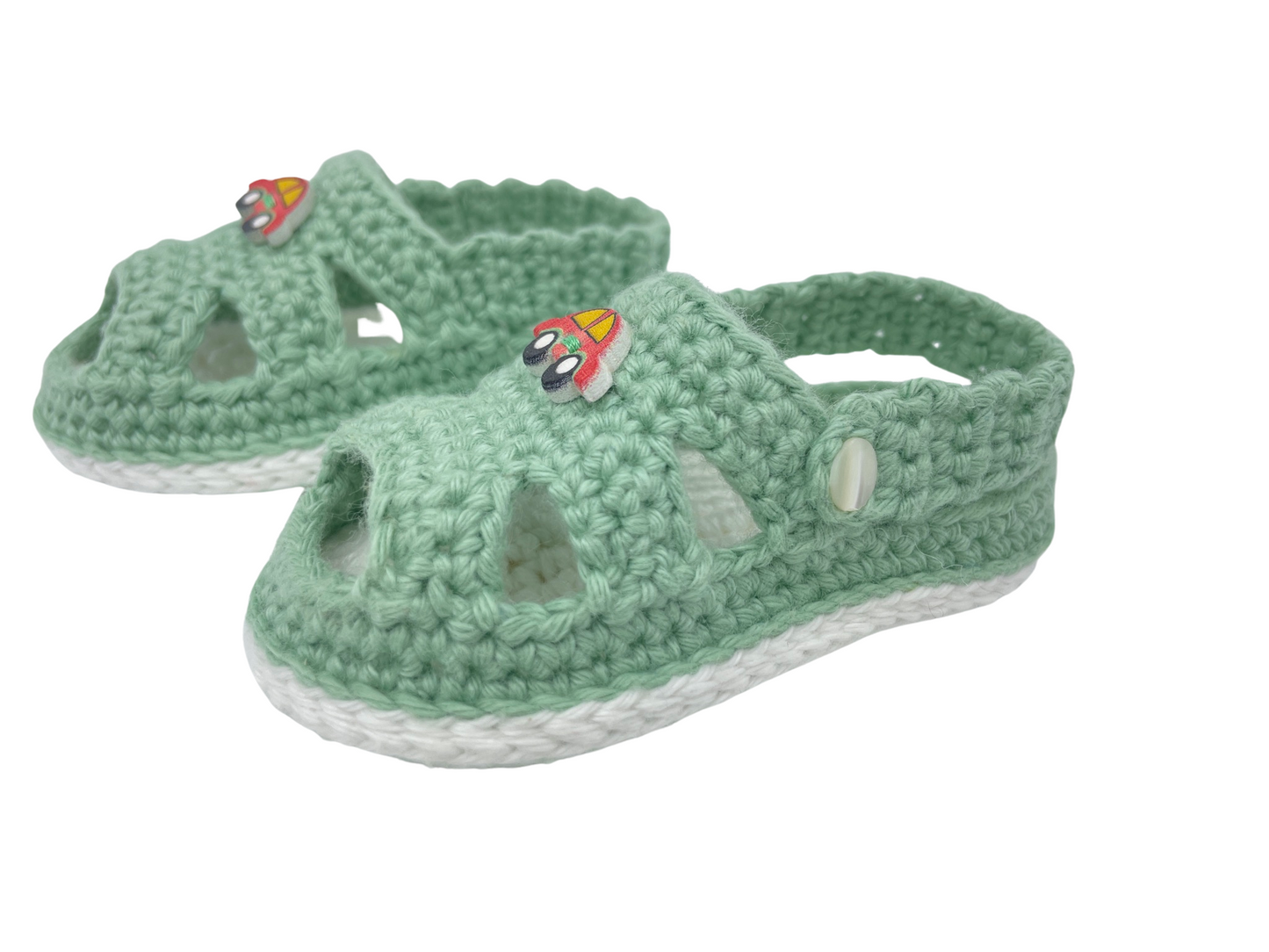 Light Green Sandals 0-3M