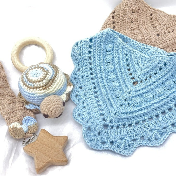Blue Brown Turtle Set