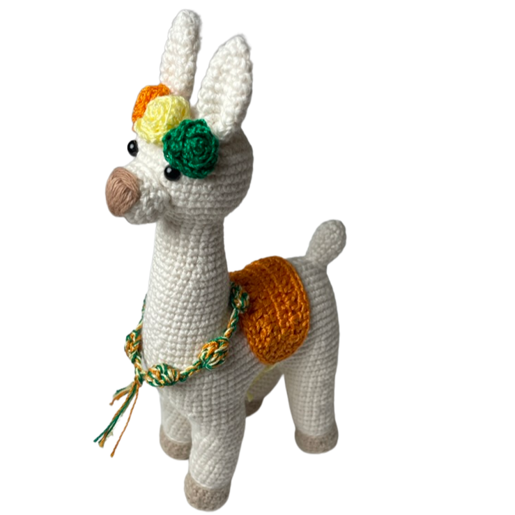 Dbaby Cuzco Our favorite "Dana" Llama toy has been handmade with lots of love and care!