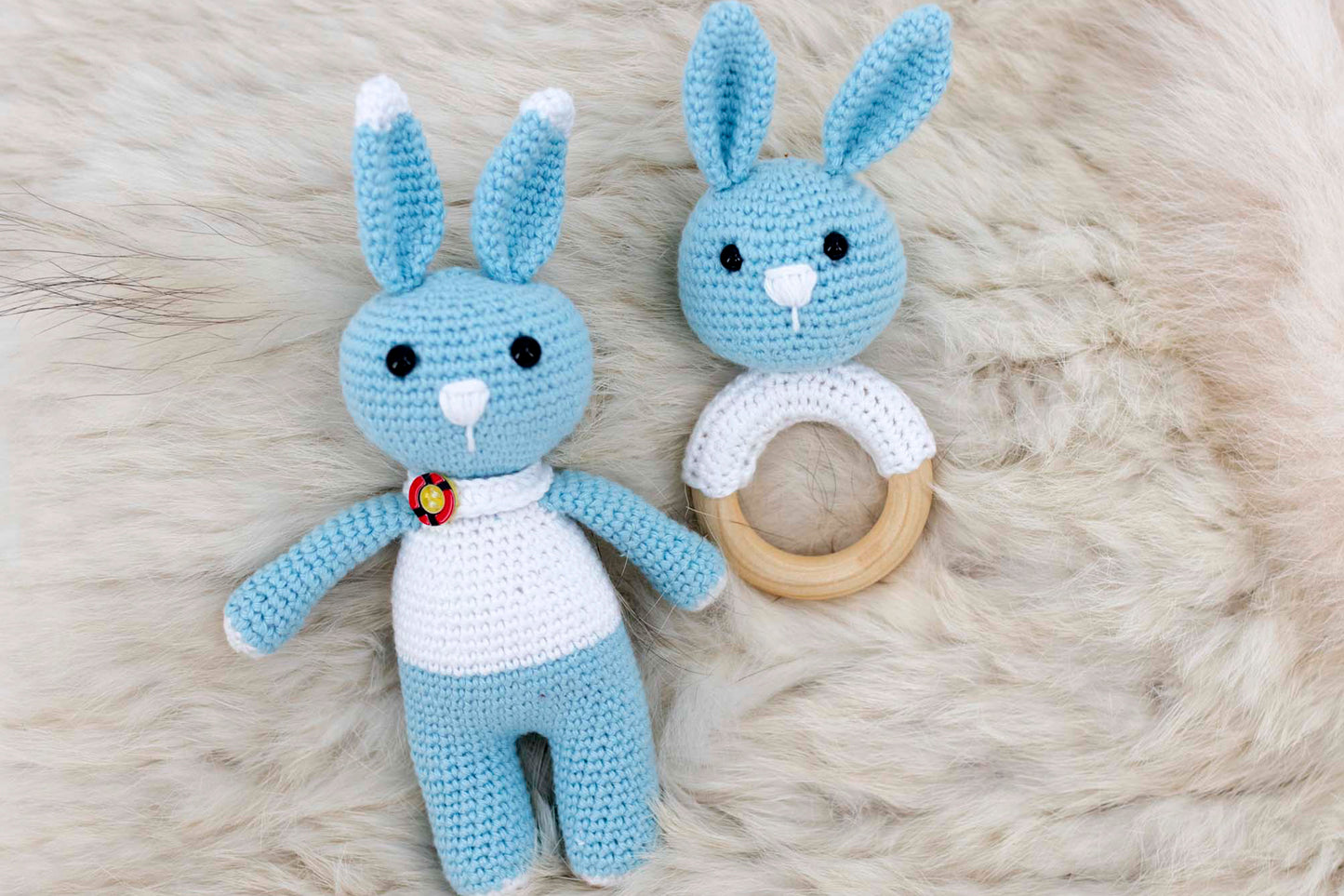 Bunny Blanket Set