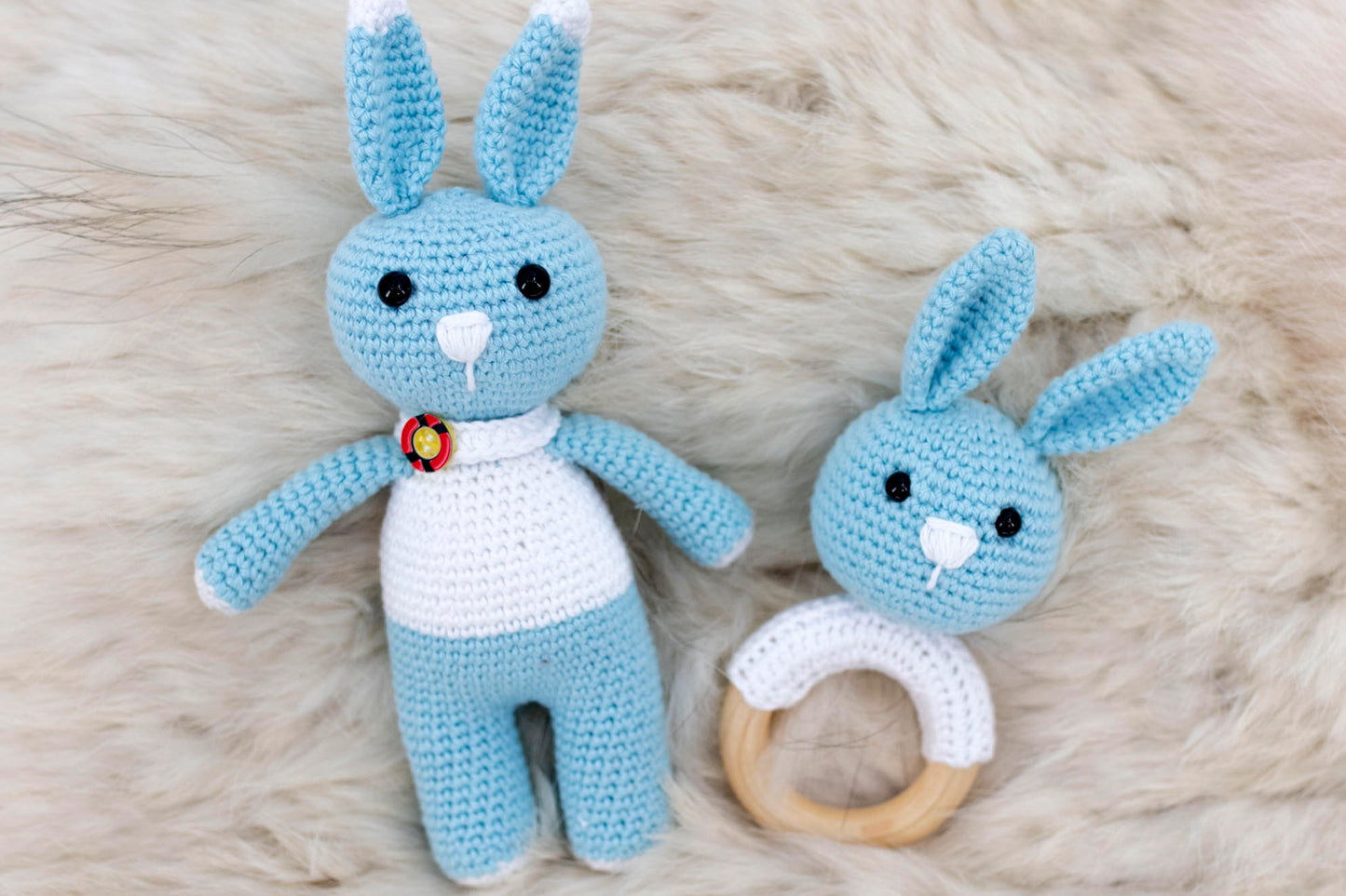 Bunny Blanket Set