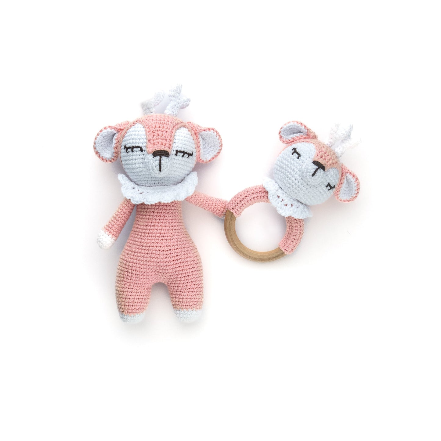 Toy Pink Deer Set
