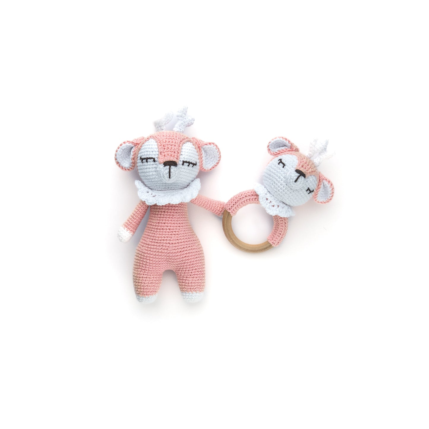 Toy Pink Deer Set