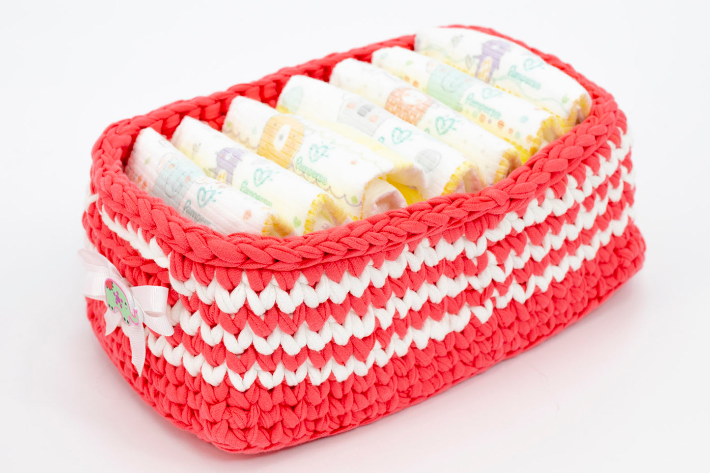 Basket Set Coral