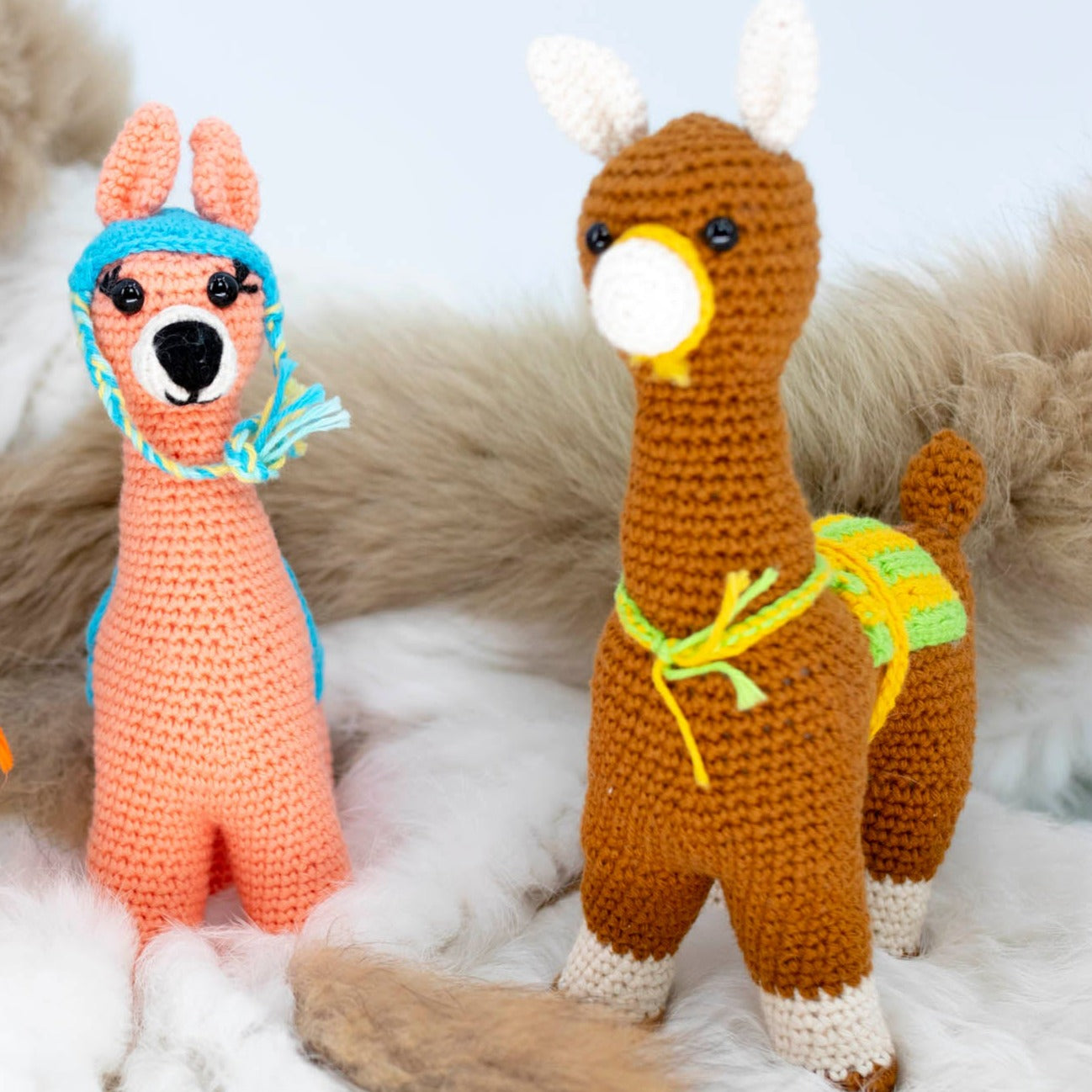 Brown Llama Toy