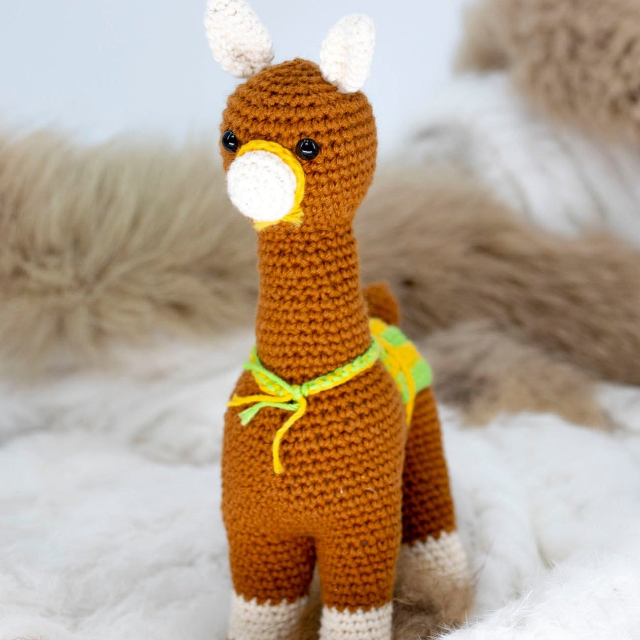 Brown Llama Toy