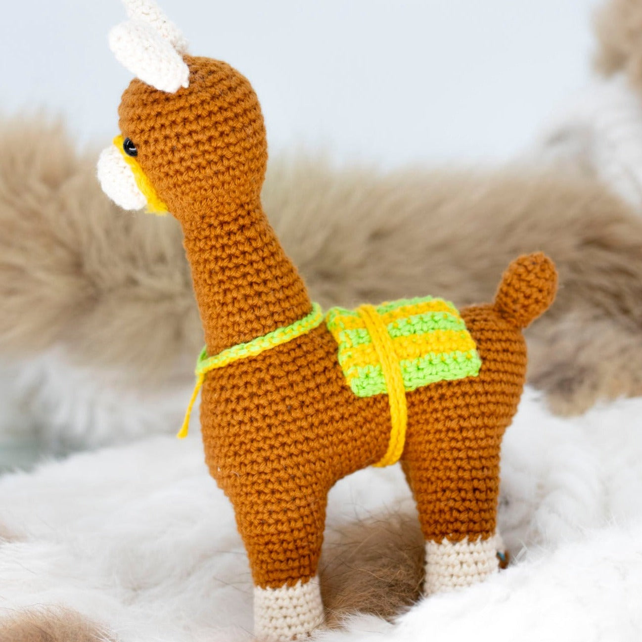Brown Llama Toy