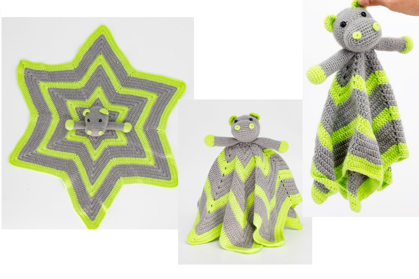 Green Hipo Security Blanket