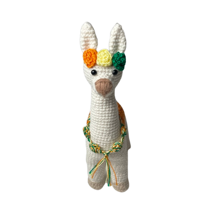 Dbaby Cuzco Our favorite "Dana" Llama toy has been handmade with lots of love and care!