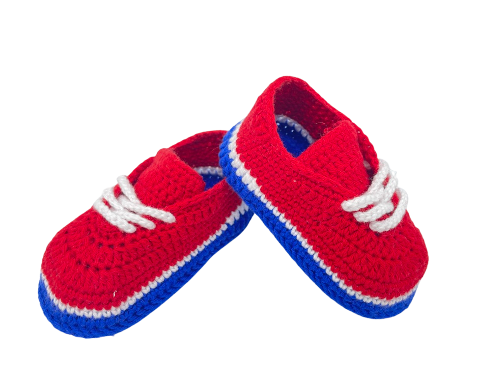 Red/Blue Sneakers 3-6M