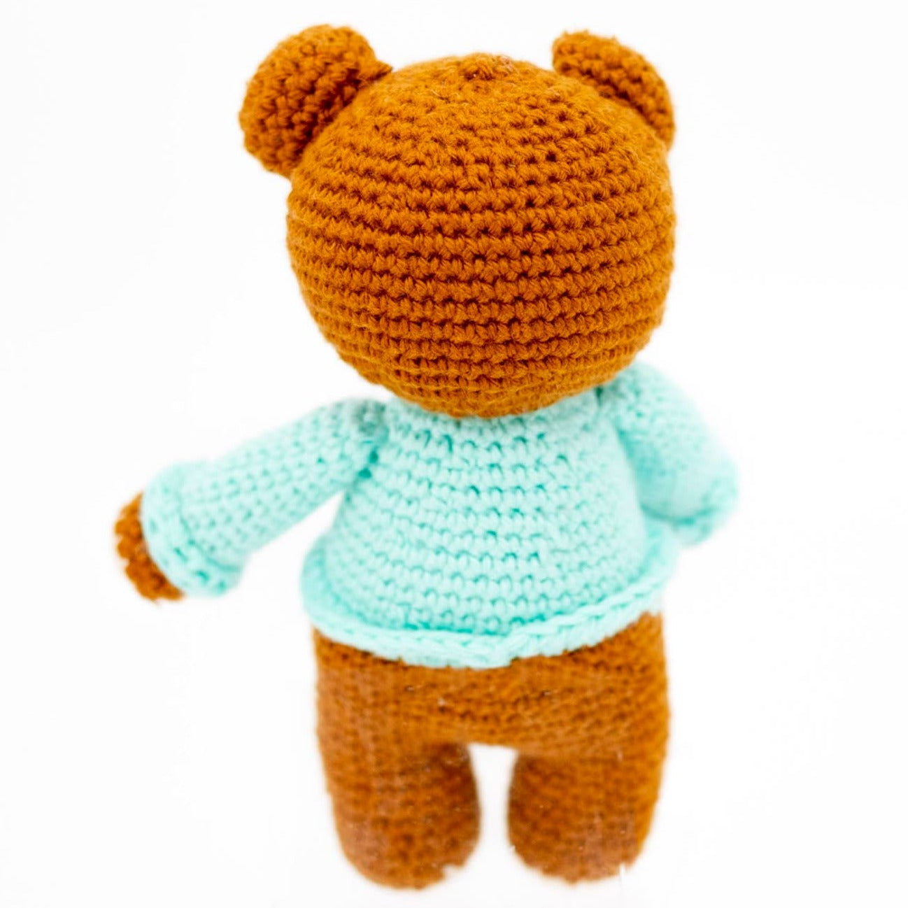 Brown Crochet Bear Toy