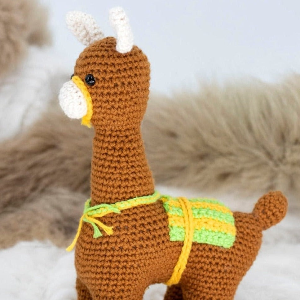 Brown Llama Toy